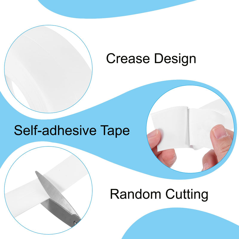 PATIKIL Caulk Tape 0.9" x 10.5 Ft, Self Adhesive Sealing Tape Waterproof Toilet Tub Caulk Sealant Strip Sealing Trim for Kitchen Bathroom Toilet Bathtub Sink Countertop, Yellow