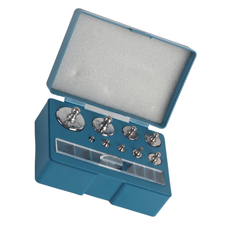 [Australia - AusPower] - 17Pcs 211.1g 10mg-100g Grams Precision Calibration Weight Set Test Jewelry Scale for General Laboratories Industrial Measurement 