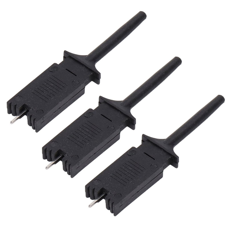 [Australia - AusPower] - 10Pcs Mini Grabber,Test Hook Clips SMD IC Mini Jumper Probe Test Hook Grabber Clips, for Logic Analyzer Electronic Experiment Multimeter 