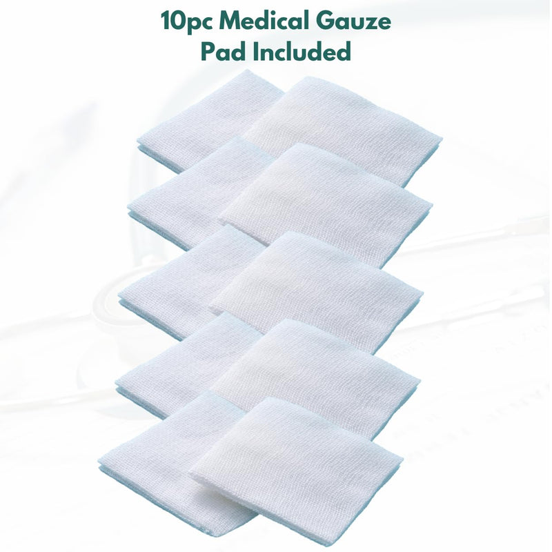 [Australia - AusPower] - Hypoallergenic Transparent Surgical Tape 1 inch x 10yd |4 Rolls Waterproof,Clear| Medical Tape for Skin, Dressings and Face| First Aid Bandage Tape for Sensitive Skin 