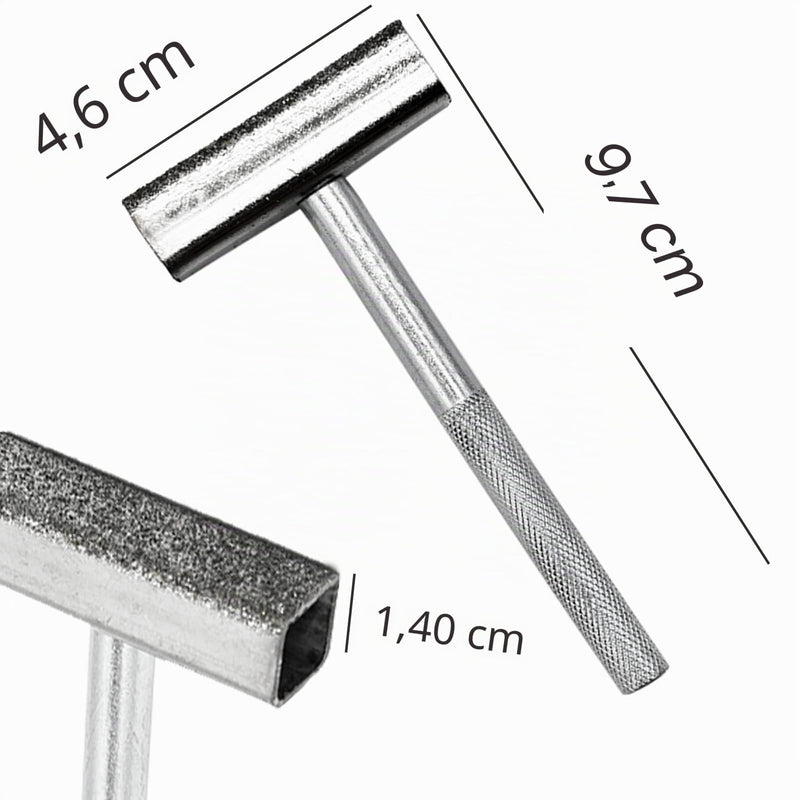 SZXMDKH 3 x Dresser Diamond Sanding Discs Dresser Stone Chest of Drawers Table Grinding Machine for Grinding Deburring Discs, Silver