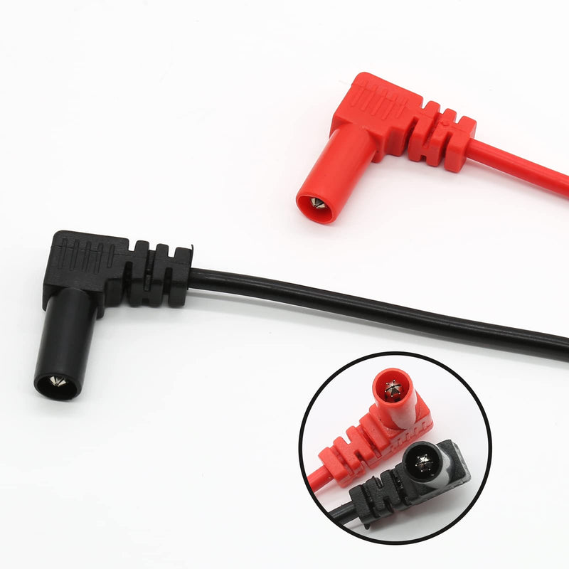 [Australia - AusPower] - Waziaqoc Replacement Test Lead Set Multimeter Test Leads Kit Included 2pcs Test Lead 