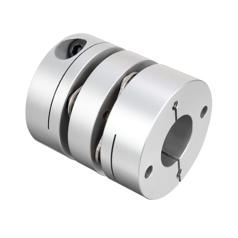 [Australia - AusPower] - uxcell 16mmx19mm Clamp Tight Motor Shaft 2 Diaphragm Coupling Coupler 16-19mm 
