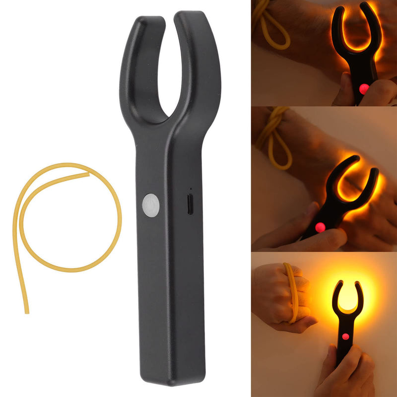 Jiawu Vein Finder, Rechargeable LED Transilluminator Vein Finder Viewer for IV Access Phlebotomy, Infrared Hand Vein Detector, Vein Locator with Elastic Band