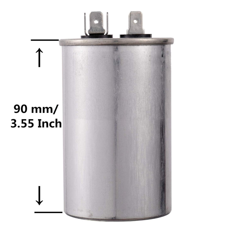 [Australia - AusPower] - BOJACK 35 uf 370V 450V AC CBB65 Motor and Fan Starting Round Capacitor 35 MFD 10000AFC 