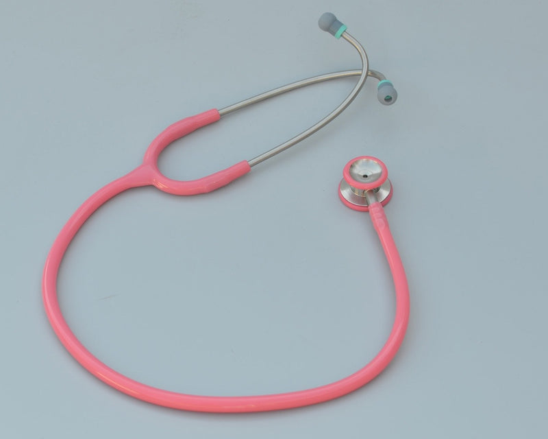 [Australia - AusPower] - Pediatric Size Diagnostic Stethoscope by KilaLabs KL-330 -Pink Pink 