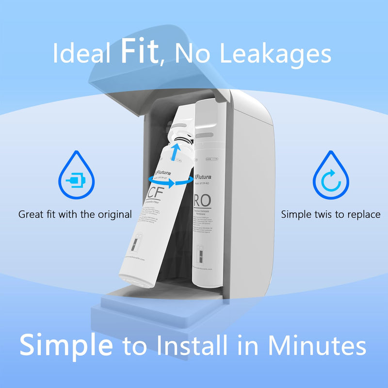 Y7/Y7P/Y7T Series RO Filter Replacement Cartridge Compatible with SimPure Y7, Y7P, Y7T, Y7P-BW, Y7P-W, Y7T-BW-A, Y7T-BW-C, Y7T-A, Y7T-C Series Water Filter, 6 Months Replacement Cartridge (1 Pack) Y7 RO Filter