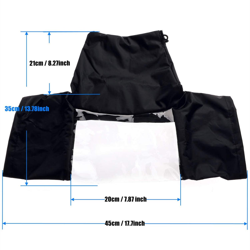 [Australia - AusPower] - WANBY Camera Rain Cover Professional Waterproof Nylon Sleeves DSLR Camera Rain Cover Protect for Rain Snow Dust Sand 