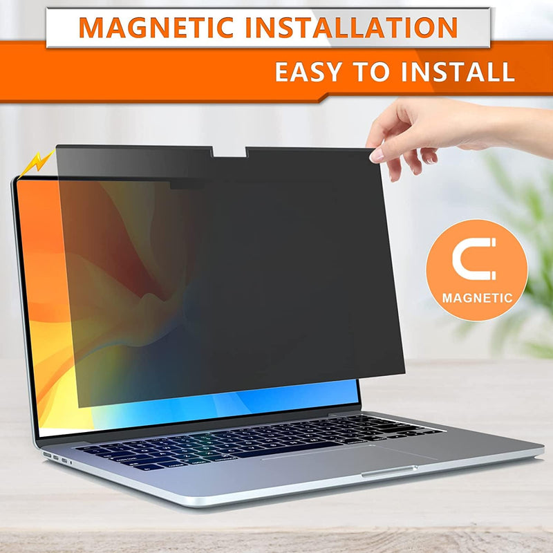 [Australia - AusPower] - ZOEGAA Privacy Screen for MacBook Air 15 Inch 2024/2023(M2, A2941), Magnetic Removable Anti Blue Light Filter Compatible With 2024/2023 MacBook Air Laptop with M2 chip: 15.3-inch Liquid Retina Display MacBook Air 15 inch(2024/2023,M2) 