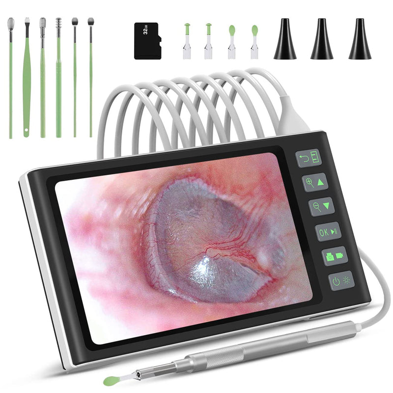 [Australia - AusPower] - Ear Specula Set for 3.9mm Digital Otoscope Ear Wax Removal Camera, Replacement Otoscope Tips, Ear Speculum, Bag of 20 Pices 