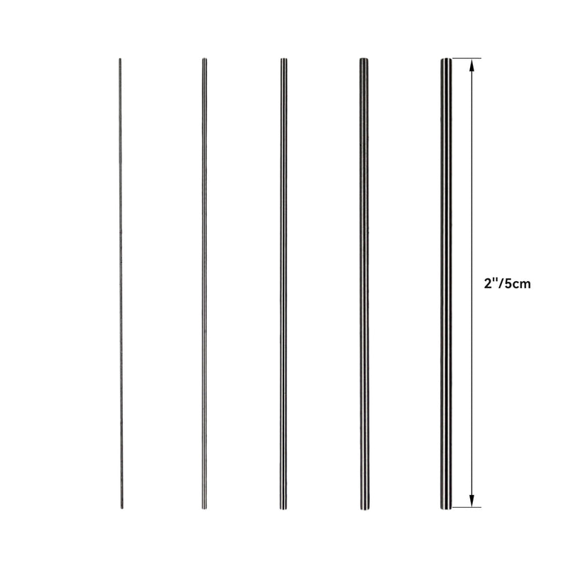 [Australia - AusPower] - HFS(R) Class ZZ Pin Gage Set with Go/No Go Handle for Machine Shops, Manufacturing 0.011"-0.060" 50 Pieces 0.011"-0.060", M0, 50PCS 