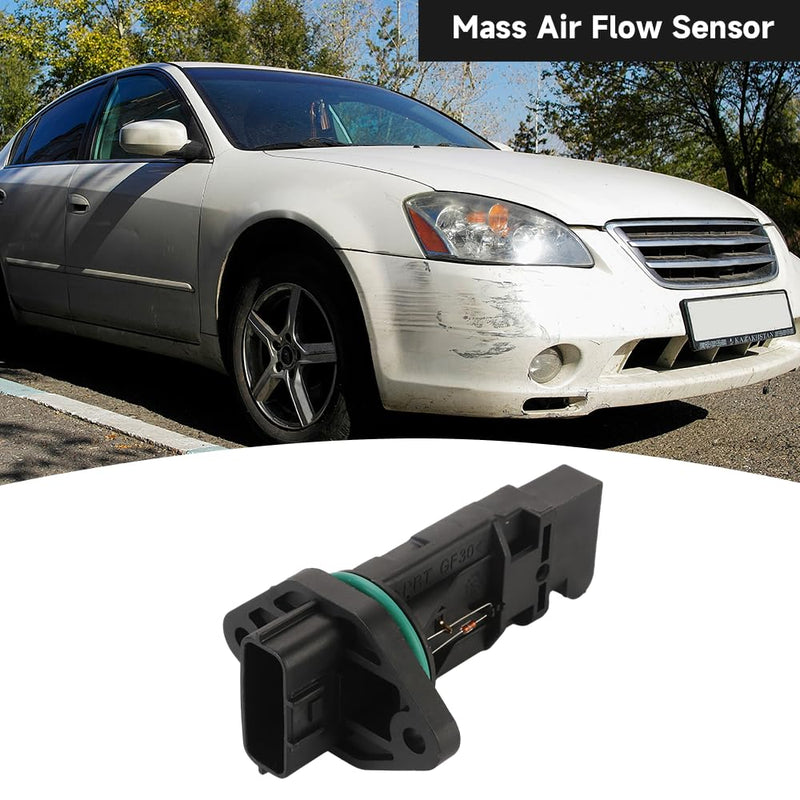 Mass Air Flow Sensor Meter Sensor MAF Sensor - Compatible for Nissan Sentra 1.8L AT Sedan 1.8 1.8S 2000-2003 for Nissan Sentra 2.0L AT Sedan SE 2000-2001 - Replace Part 22680-5M000