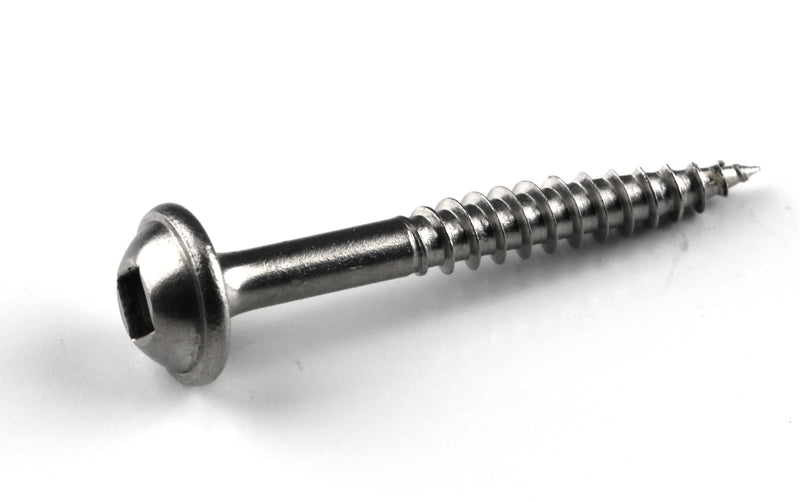 Kreg SML-F125S5-100 Stainless Steel Pocket Screws, 1-1/4 Inch #7 Fine Thread, Maxi-Loc Head (100 Count)