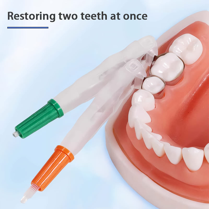 [Australia - AusPower] - 24pcs Metal Restoration Matrix Bands, Dental Matrix Bands with 180° Adjustable Retainer, Dental Sectional Matrix Bands, Matrix Bands for Dental Restorations. (Green) Green 