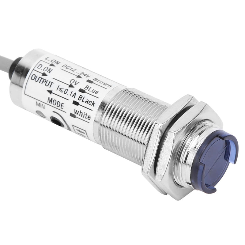 [Australia - AusPower] - Proximity Sensors CDD-40N 18MM 4 Wire Inductive Proximity Sensor Detection Switch NPN DC12-24V 10-30mm Sensing Dist,Fiber Optic Sensor 
