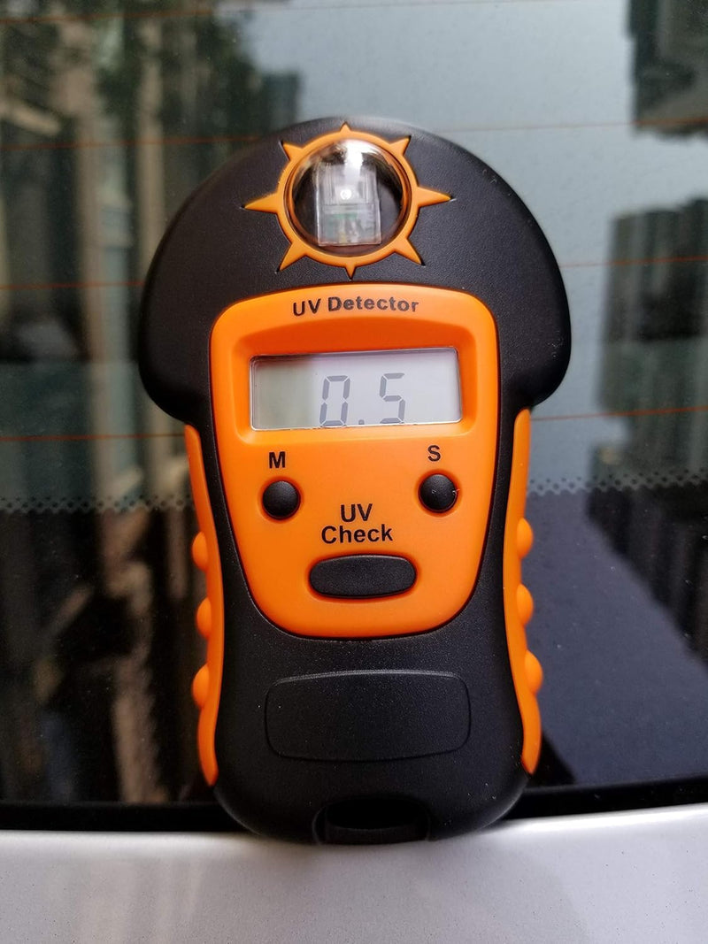 [Australia - AusPower] - UV Detector for Measuring Sun Light UV Level - Portable Handheld Sun Light UV Detector (3A) 