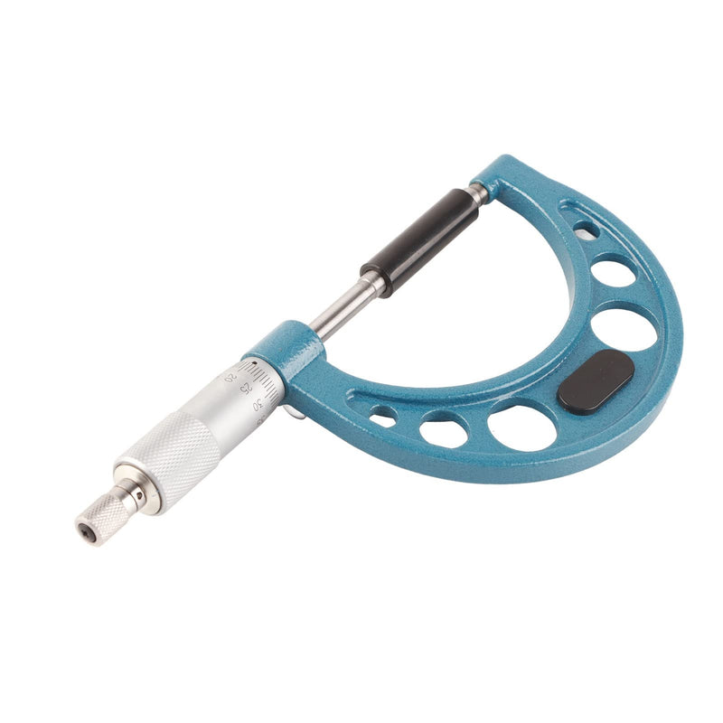 Stainless Steel External Micrometer Measuring Tool with 0.01 mm Thick Steel with High Accuracy (50-75 mm) 50-75 mm