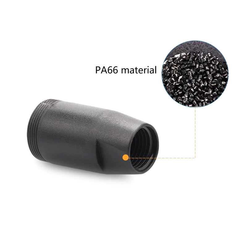 [Australia - AusPower] - 5Pcs M12 5 Pin Female Connector, A Code Unshiled Industrial Circular Connector Field Assembly Wireable Adapter IP67 Waterproof Straight Sensor for Electric Bicycles PG7 Cable 125V 4A 