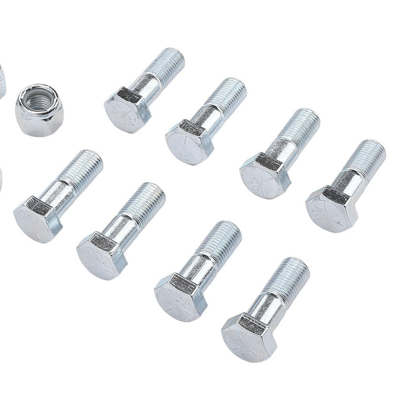 [Australia - AusPower] - Driveshaft Nut and Bolts Kit, Front Metal Propshaft Set, Compatible with Discovery 2 TD5 V8, Classic 1986-1994, P38 