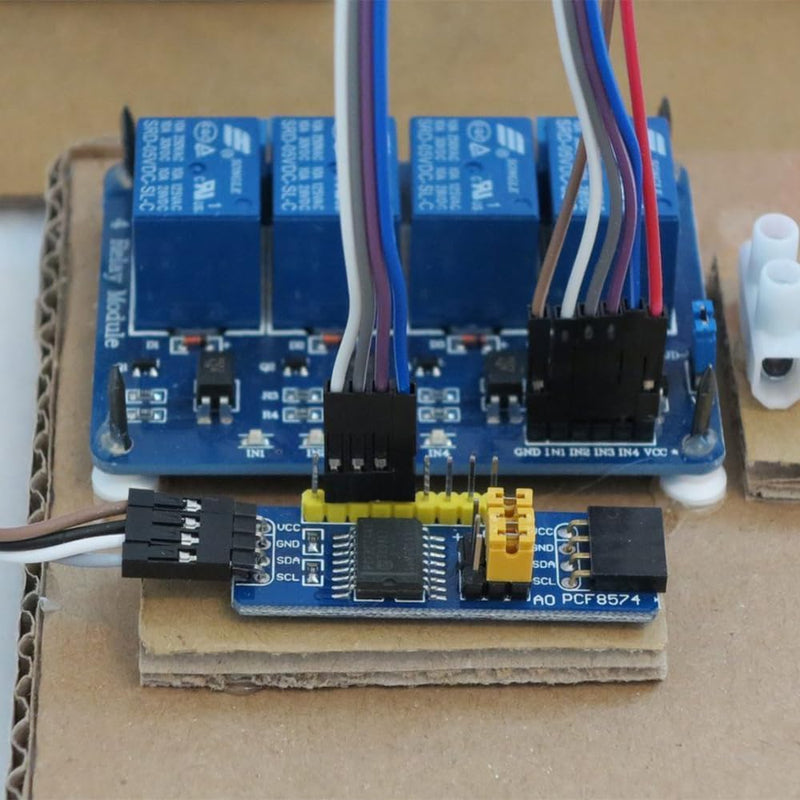 [Australia - AusPower] - 12pcs PCF8574 IO Expander I/O Expander I2C Bus Evaluation Development Module PCF8574 Module is Suitable for Arduino 