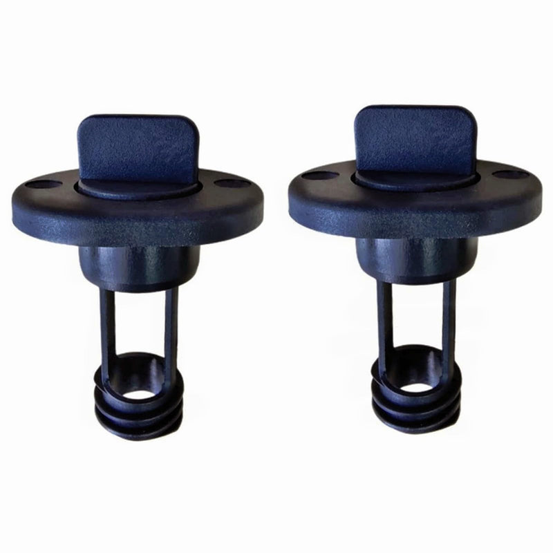 1" Screw Type Drain Plug for Skeeter Boats & Kayaks | 2PCS, with Rubber O-Ring, Thread, Compatible with Marine Boat