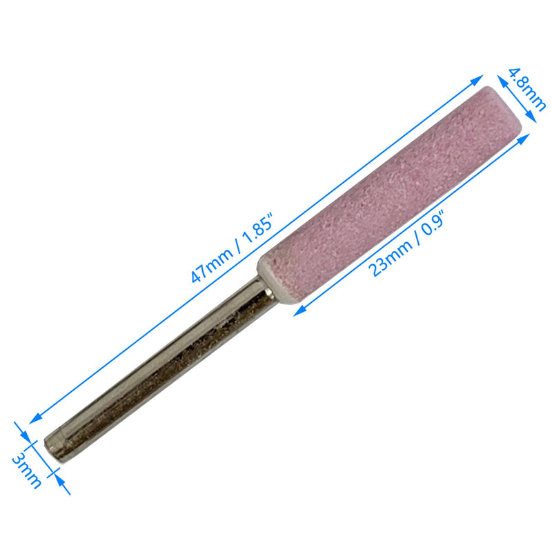 [Australia - AusPower] - 20 x Chainsaw Sharpening Stone Fit for Chainsaw Manicure Metal Polishing Shaft (3/16 - 4.8 mm) 