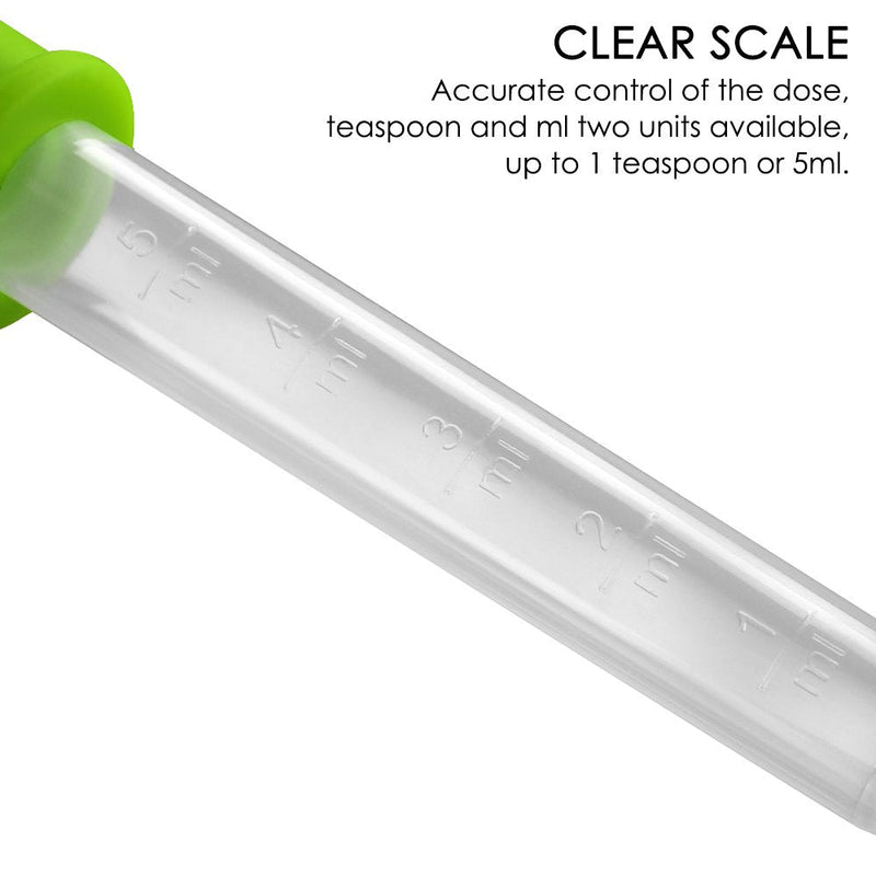 [Australia - AusPower] - 8 Pcs Liquid Droppers, SENHAI Silicone and Plastic Pipettes Transfer Eyedropper with Bulb Tip for Candy Oil Kitchen Kids Gummy Making - 7 Colors 
