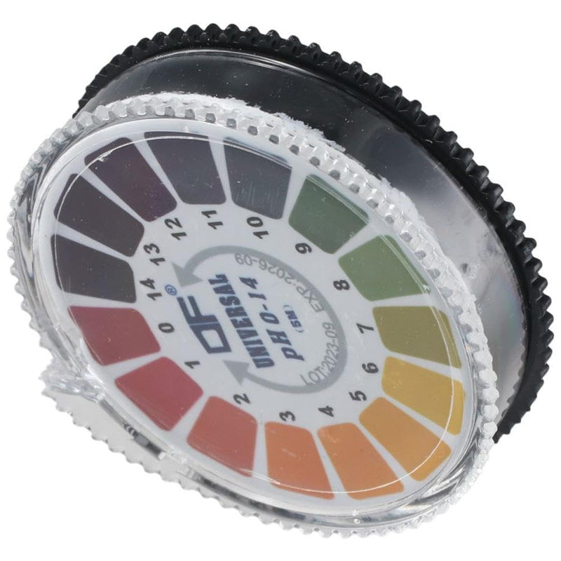 [Australia - AusPower] - 2Rolls PH Test Paper Strip Roll, 5m/roll PH 0-14 Test Paper, Universal PH Test Meter, Litmus Alkaline Acid Testing for Water Saliva Urine Juices 