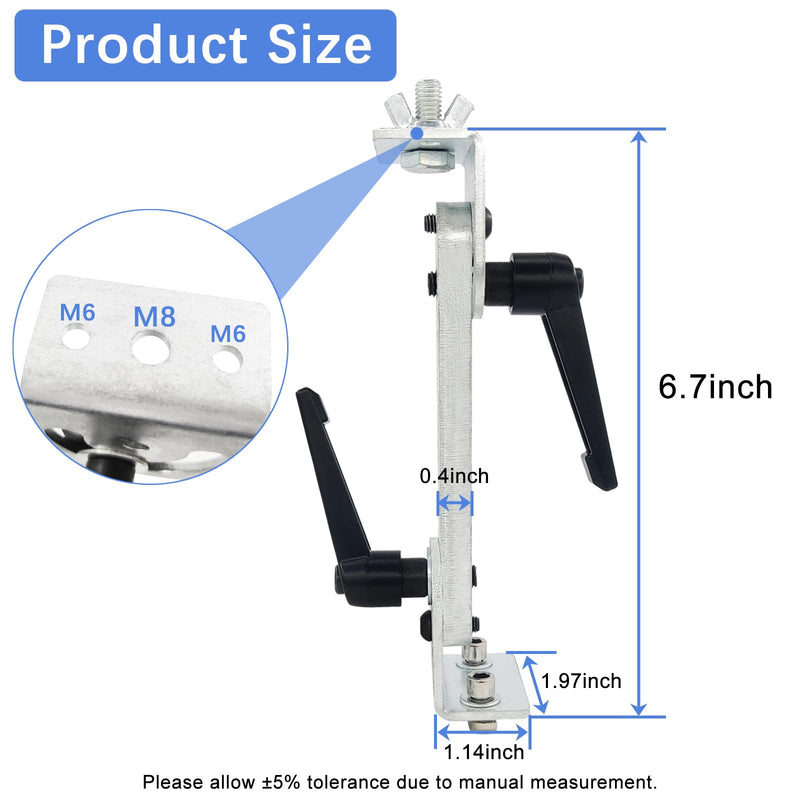 Bracket Column Upgraded Stand Kit Accessory for Reciprocating Linear Actuator