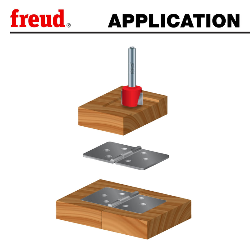 Freud 16-560: 1/2" (dia.) Mortising Bit with 1/4" shank, 5/16" carbide height