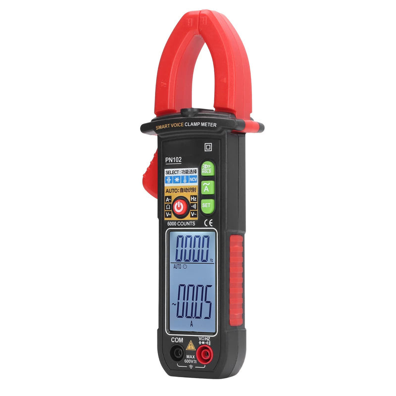 [Australia - AusPower] - Clamp Meter Tester Meter Meters Multimeter for ACDC Electrician Clamp Multimeter Measuring Meter Digital Clamp Meters 