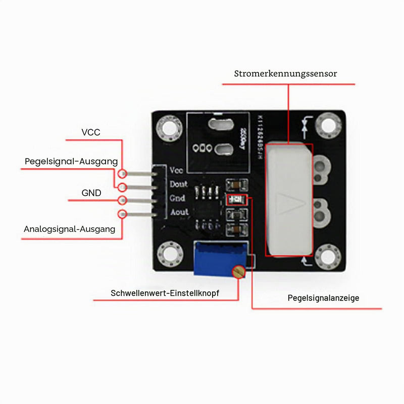 BORDSTRACT Hall Current Sensor, Short Circuit Protection Modules, Adjustable Short Circuit Overcurrent Protection Detector 70A WCS1700 for Smart Car Motor Overcurrent Detection | Adjustable short circuit and over current protection, 70A, WCS1700. Ideal...
