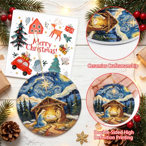 Nativity Christmas Ornament 2026 Holy Family