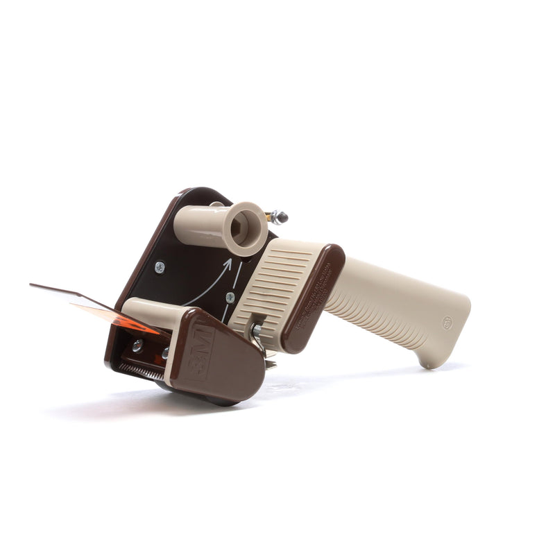 3M Scotch Low Noise Tape Dispenser H150 for Quiet or Recurrent Use, Pistol Grip Design, High-Impact Resistant, 2 in,Gray 2 inches