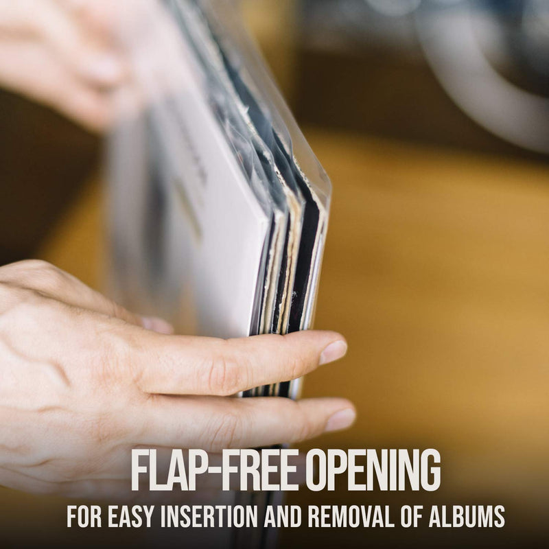 [Australia - AusPower] - Vinyl Fever Record Sleeves [25 Pack] - Outer Album Covers With Premium Clarity - Durable 3 Mil Thick Polypropylene Sleeves for 12 Inch LPs and Archival Album Storage 25 Pack 