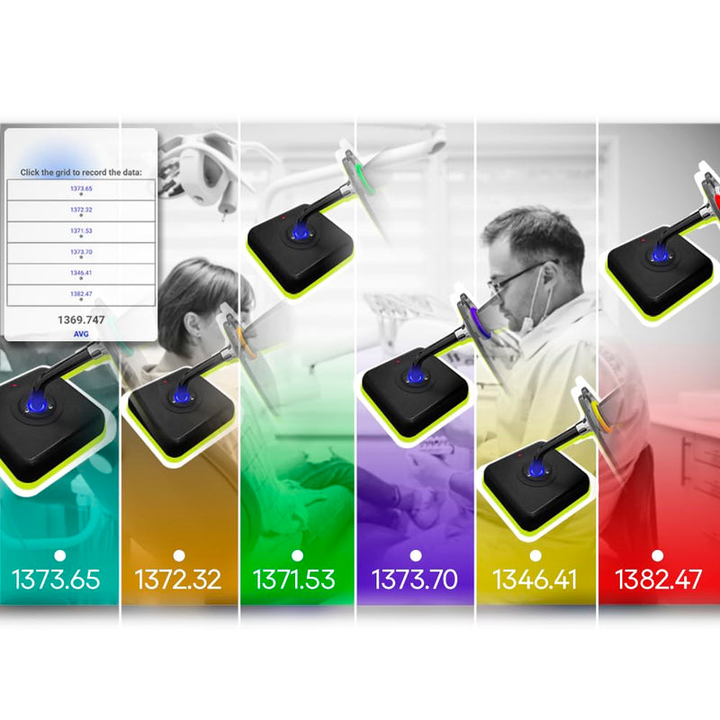 [Australia - AusPower] - VBR-DLLM Dental Curing Light Meter 9999mW/cm² 