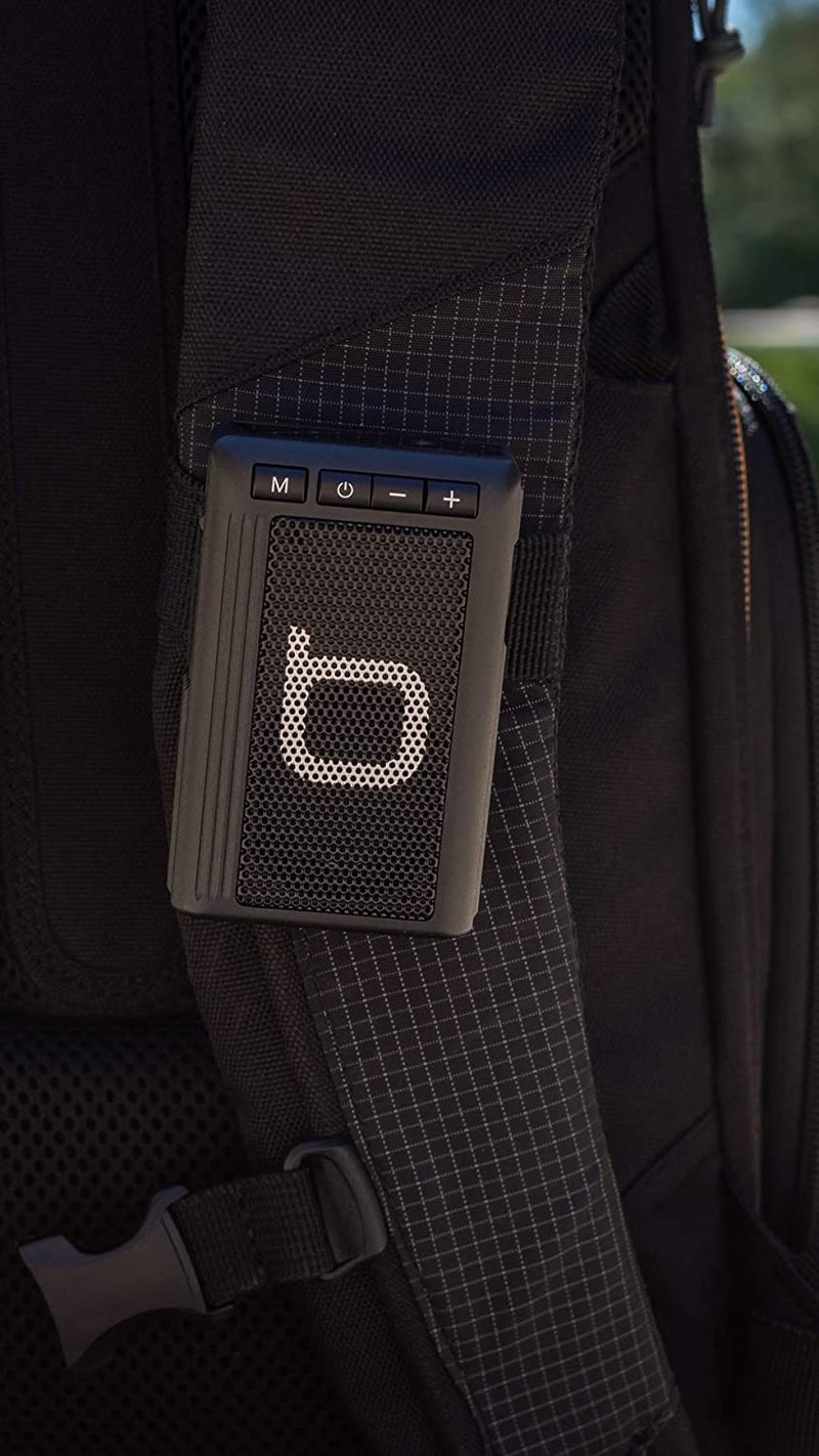 Bumpboxx Retro Pager Beeper Bluetooth Speaker | White | Portable Wireless Speaker with LED Flashlight | Waterproof | 7+ Hour Battery Life Original