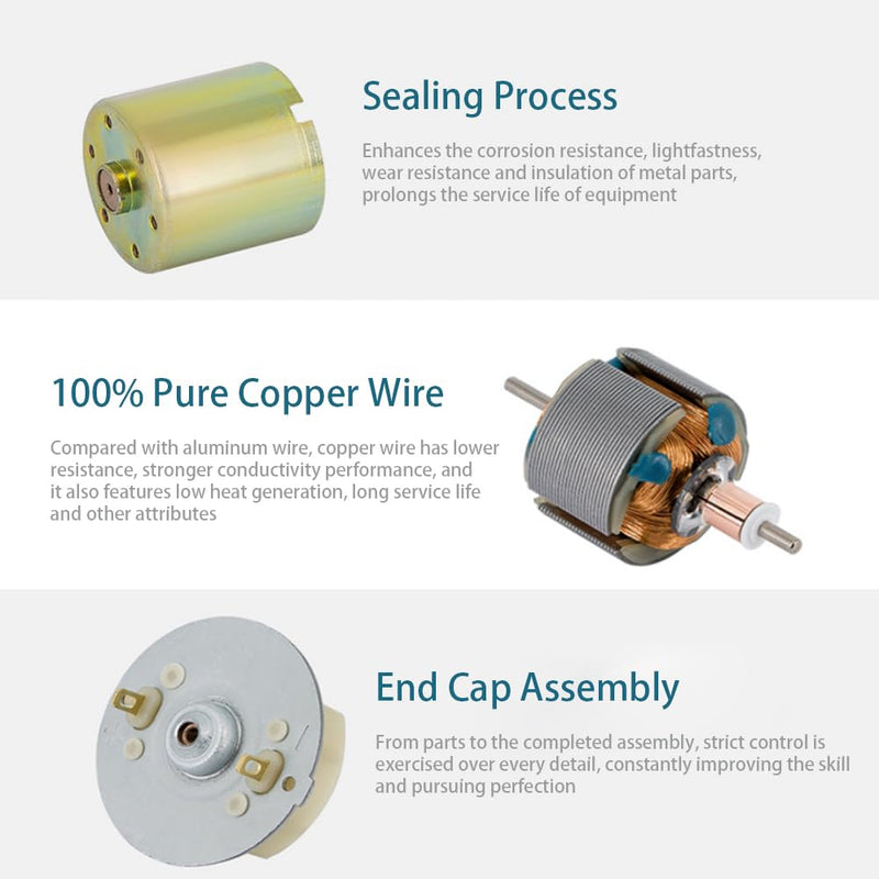 [Australia - AusPower] - Greartisan DC 12V 100RPM Gear Motor High Torque Electric Micro Speed Reduction Geared Motor Eccentric Output Shaft 37mm Diameter Gearbox 100 RPM 12 Volt 