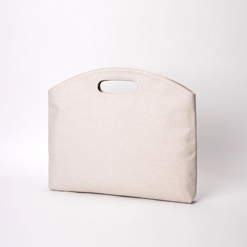 [Australia - AusPower] - Top-Handle Bag with Sleek Design, Fits Laptops, Legal Size Documents and More - Perfect for Work or School Beige 