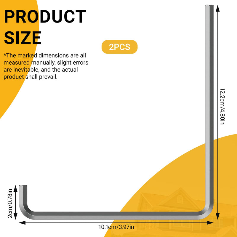 [Australia - AusPower] - 2 Piece Window Adjustment Tool Set, Curved Hexagonal 4 mm and Torx TX15, for Adjusting Windows and Balcony Doors, Adjustment Key Window for Versatile Adjustment of Window Fittings 