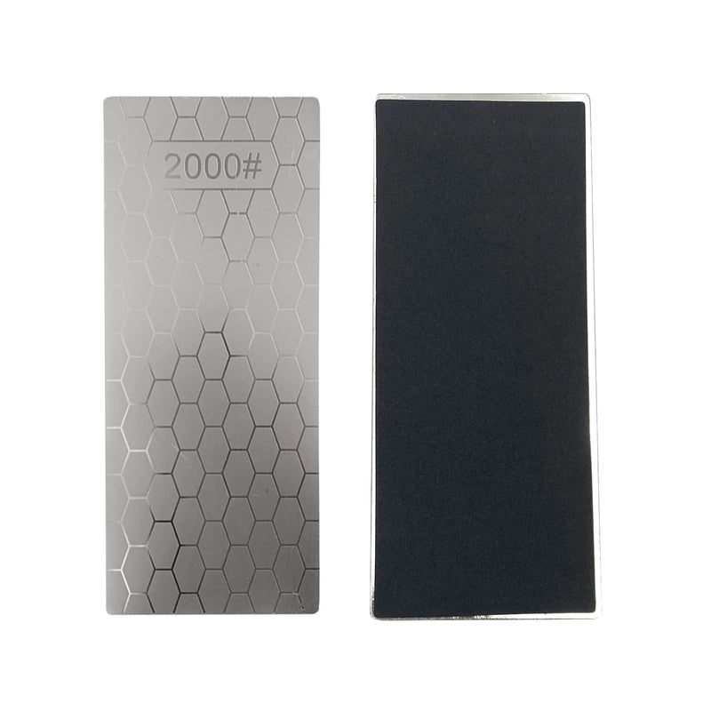 5 Pieces Diamond Knife Sharpener, 80/200/400/800/2000 Grit Sharpening Stones for Kitchen Knives, Scissors and Outdoor Activities