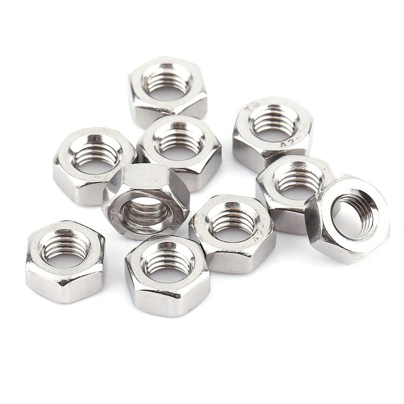 [Australia - AusPower] - 60Pcs M8 Stainless Steel Hex Socket Head Bolts Screws Nuts Washers Assortment Kit Hex Socket Screws Used in The Home and Office Appliance 