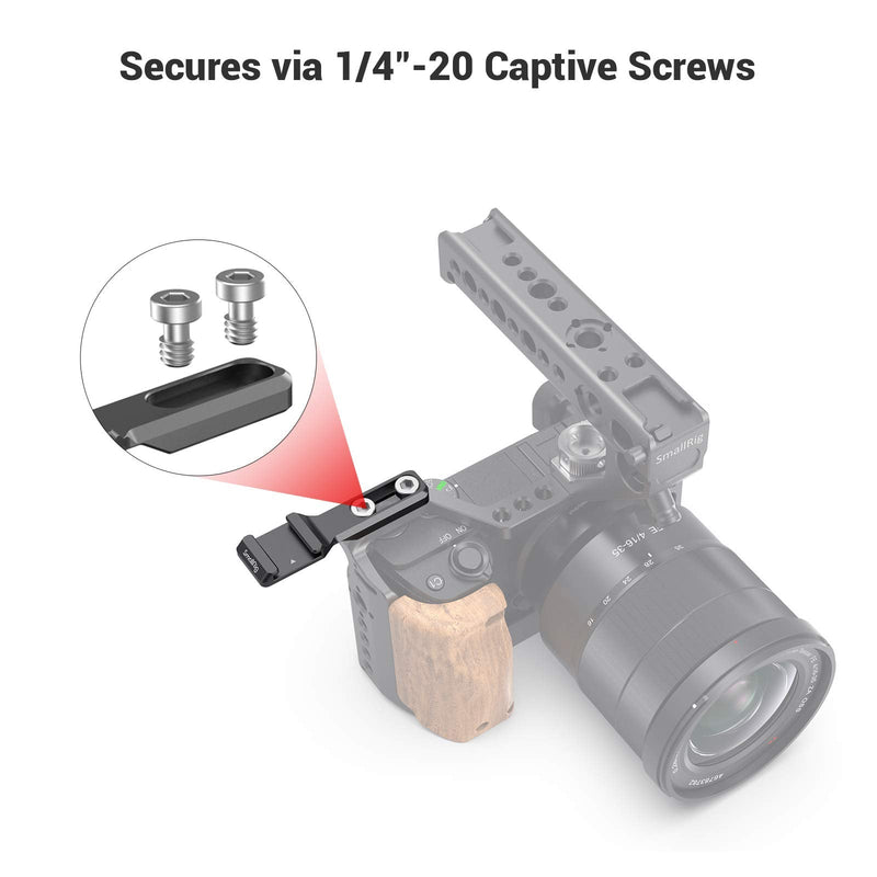 [Australia - AusPower] - SmallRig Cold Shoe Extension, Outrigger Shoe Mount Adapter for Microphone, EVF and Camera Accessories - 2879 