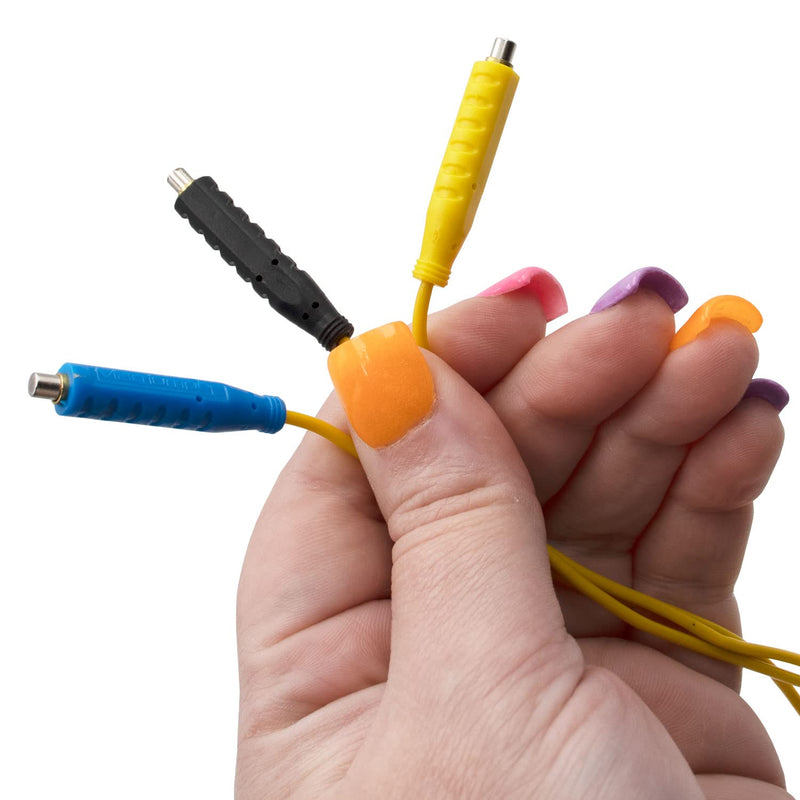 [Australia - AusPower] - Supplying Demand Magnetic Test Lead 3 Pack 20 Inch Magjumper 30 VAC Yellow Blue Black 