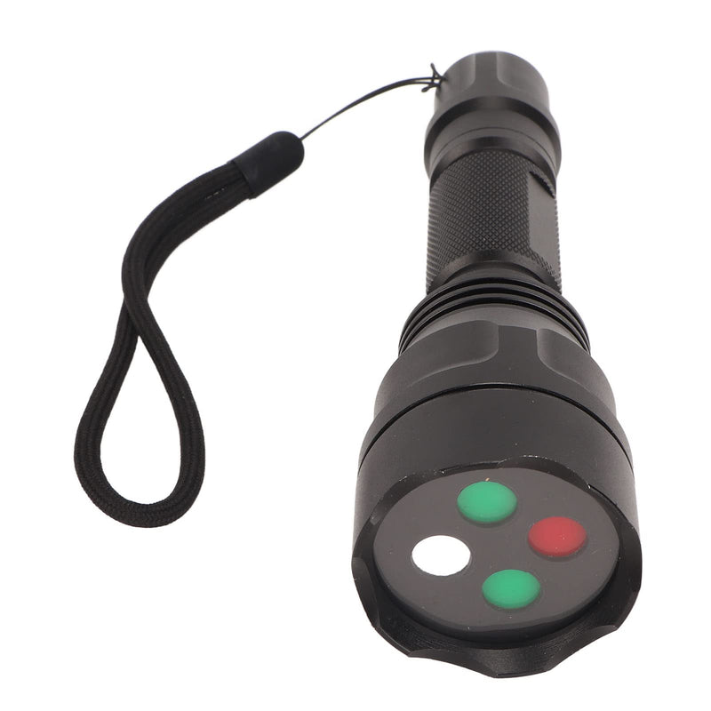 [Australia - AusPower] - Flashlight Red Green Ophthalmic Portable Metal Worth 4 Dot Test Light with Red Green Glasses for Ophthalmologists, Glasses 4 Cushions Optometrists for Eye Examination Ophthalmic 