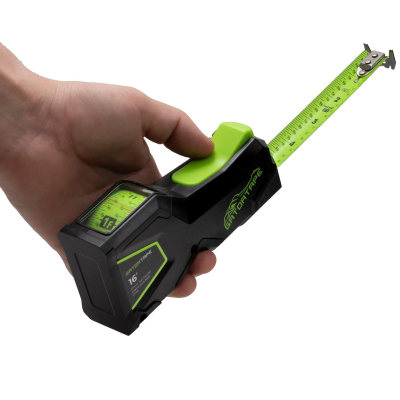 [Australia - AusPower] - MK2.0 Precision Retractable Measuring Tape (Inches) | Top-View Internal Reading | Ideal for DIY, Carpentry & Construction Imperial 