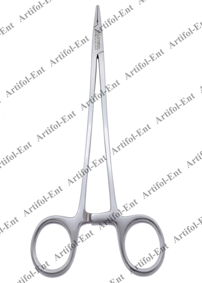 [Australia - AusPower] - 3 Pieces Crile-Wood Needle Holders 20 cm | Premium-Grade Stainless Steel | Precision Suturing Forceps with Serrated Jaws & Ratchet Lock | Reusable & Autoclavable Instruments # 132910144-1 
