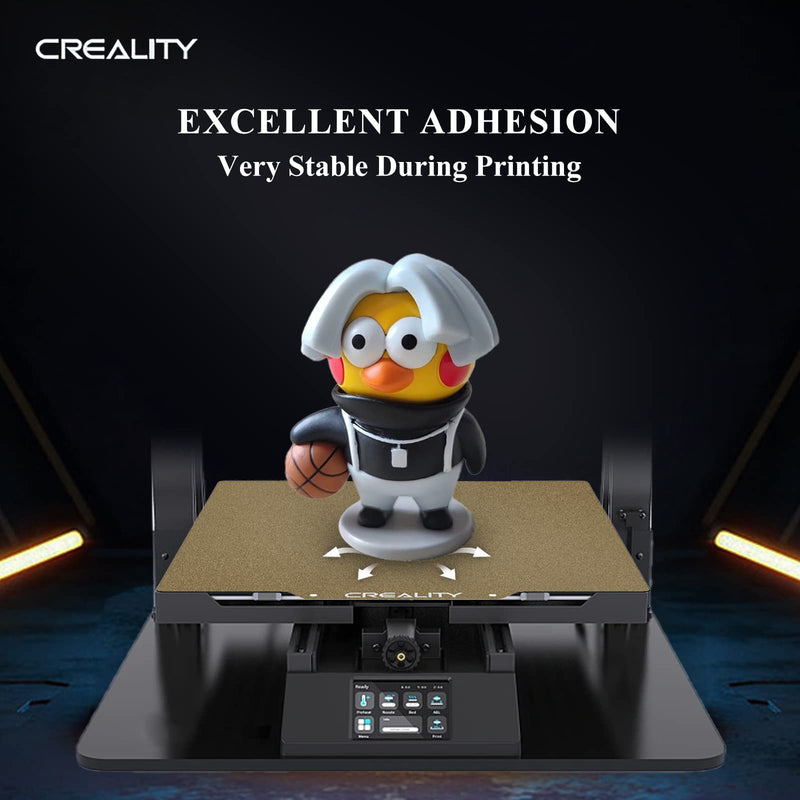 [Australia - AusPower] - Creality Official PEI Plate with Adhesive for Ender 3/Ender 3 Pro/Ender 3 V2/Ender 3 S1/Ender 3 S1 pro/Ender 3 neo/Ender 3 v2 neo/Ender 5/Ender 5 Pro and All 235 * 235mm Size 3D Printer Thermoplastic Filament 