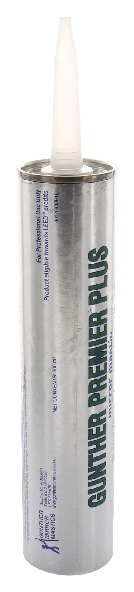 [Australia - AusPower] - CRL GN105P Gunther Premier Plus Ultra Low VOC Mirror Mastic, 10.1 oz Cartridge 