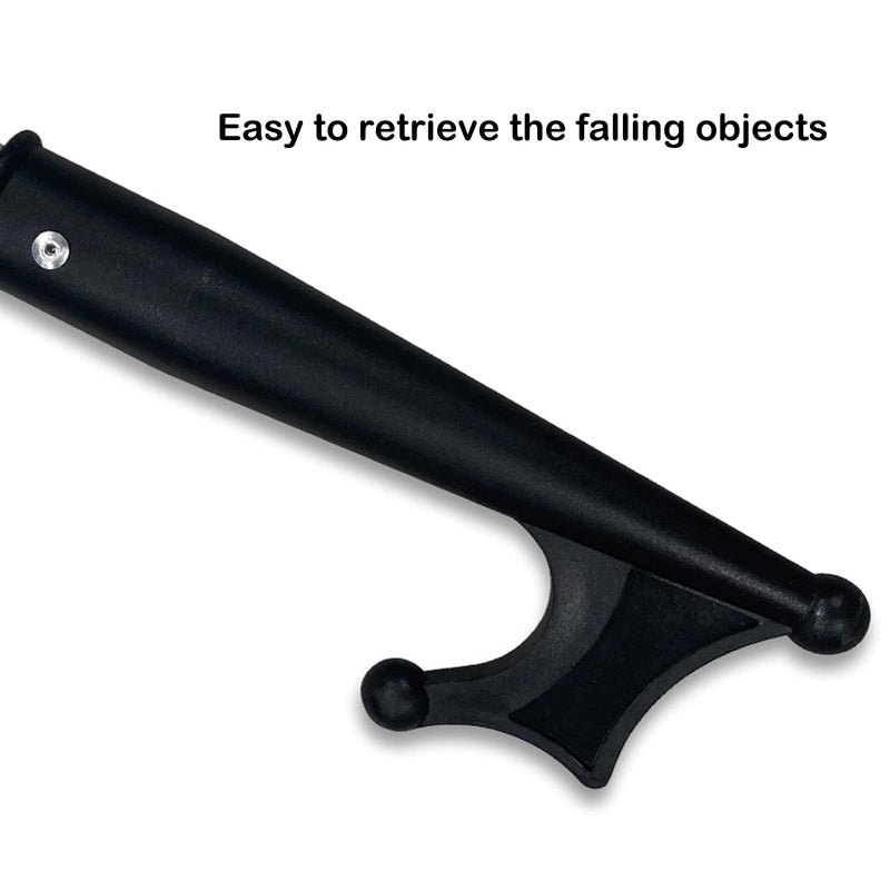 Boat Hook Attachment Premium Durable Black Nylon Mooring Marine Boat Kayak Raft Dinghy Hook Head Replacement Top Attachment for 1'' Pipe or Tube